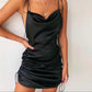 Spaghetti Satin Dress