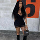 The Dime Dress - BLACK